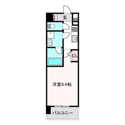 河堀口駅 徒歩8分 12階の物件間取画像